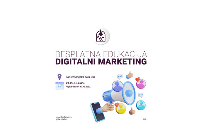 besplatna edukacija digitalnog marketinga u ibc zlatibor
