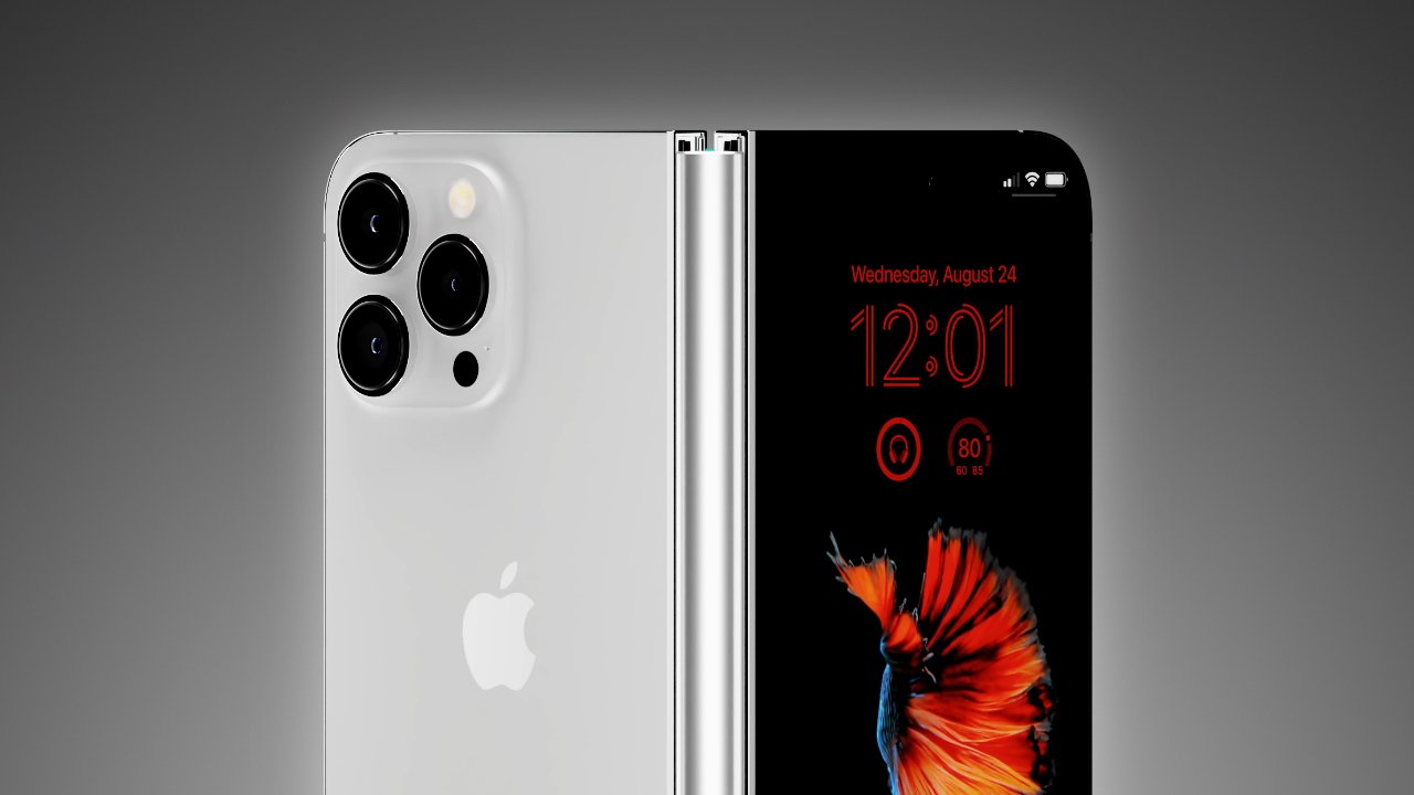 iPhone Fold s kamerom ispod zaslona