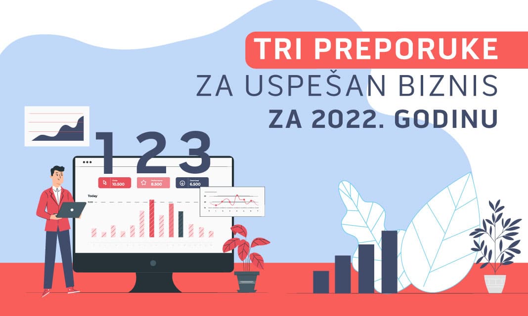 Tri preporuke za uspješan biznis u 2022. godini