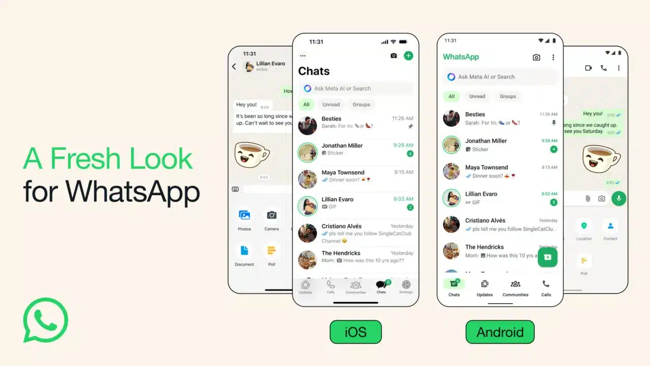 WhatsApp predstavio novi vizualni identitet