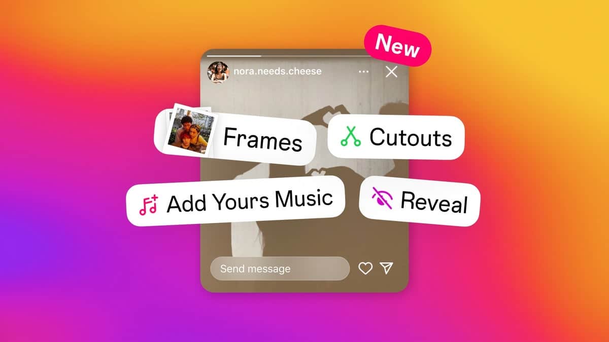 Instagram Priče i glazbeni predlošci