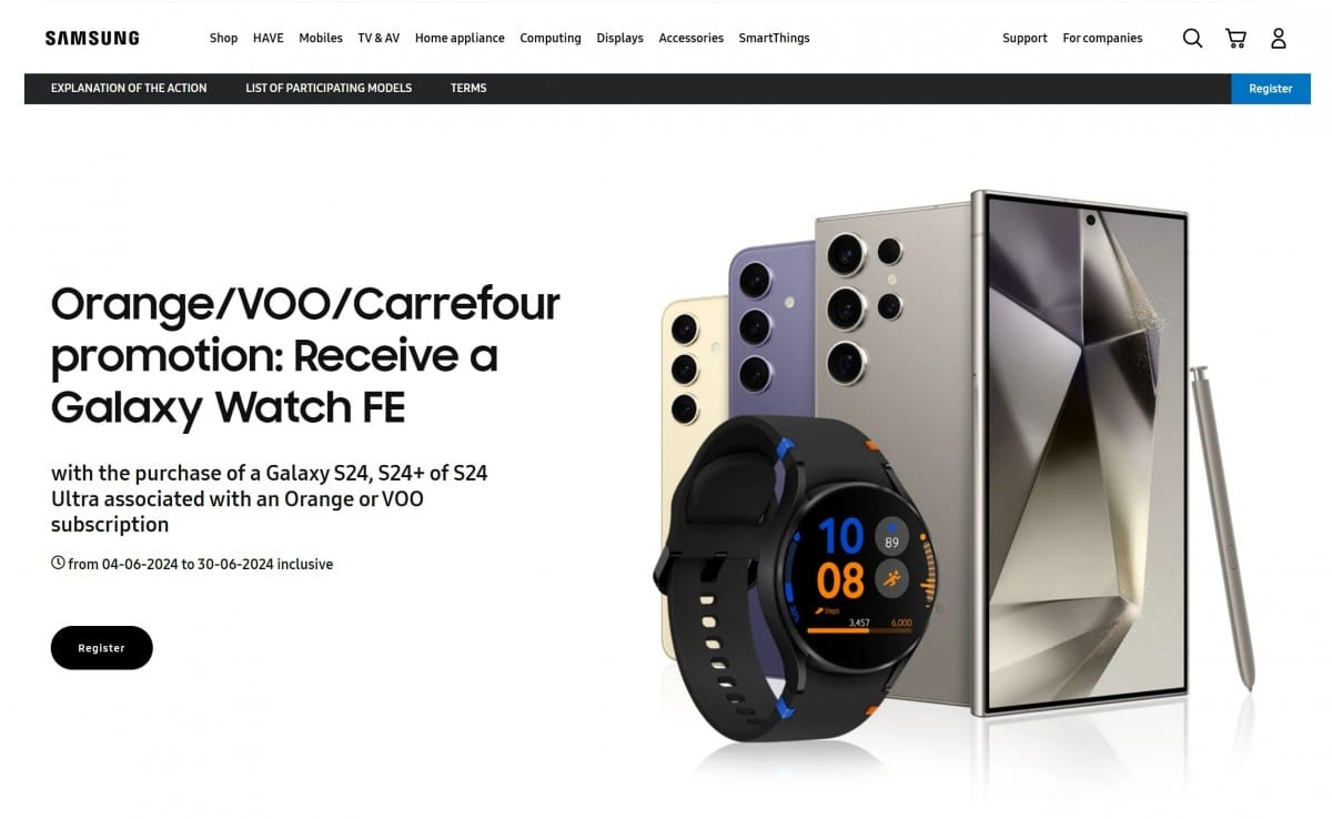 Samsung Belgija promoviše Galaxy Watch FE prije nego što ga predstave