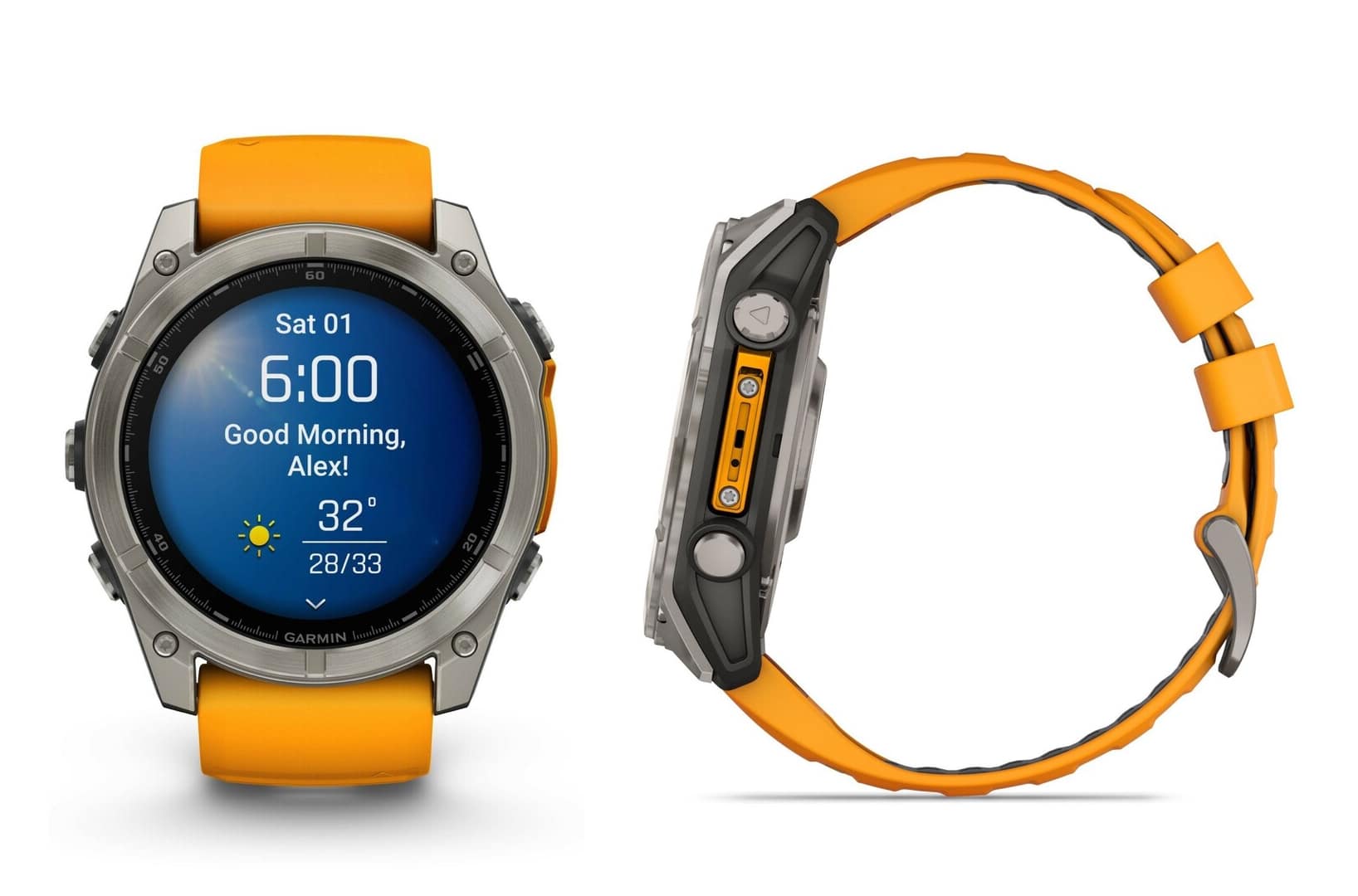 Garmin Fenix 8 sa većim zaslonom od prethodnog modela Fenix 7