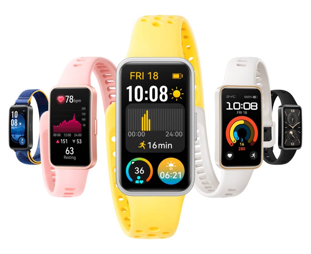 HUAWEI Band 9: Lagano, moderno i dostupno u različitim trendy bojama.