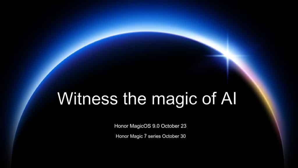 Predstavljanje Honor Magic 7 serije i MagicOS 9 – 30.10.