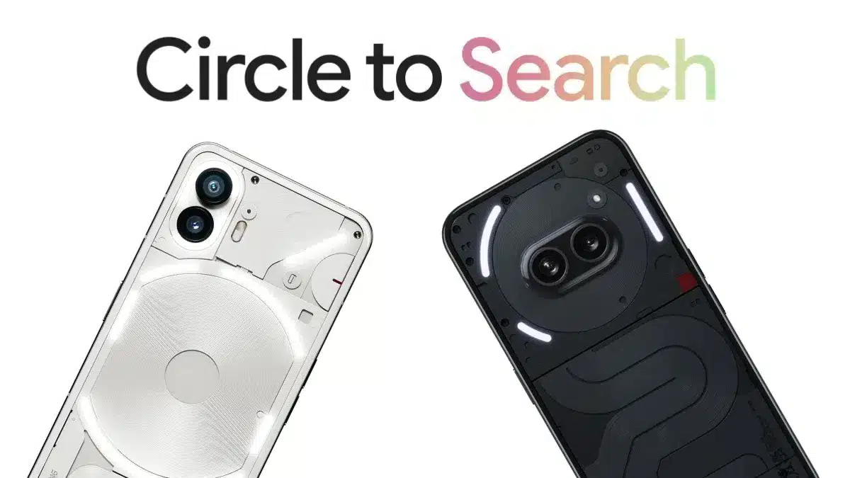 Nothing Phone donio Circle to Search!