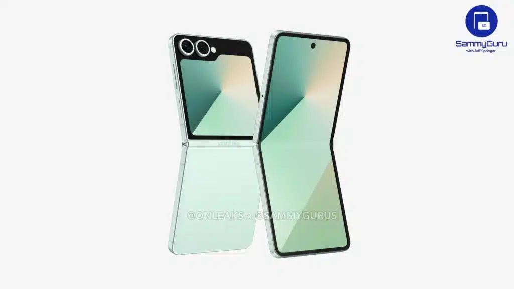 Samsung Galaxy Z Flip 7 FE na prvim renderima
