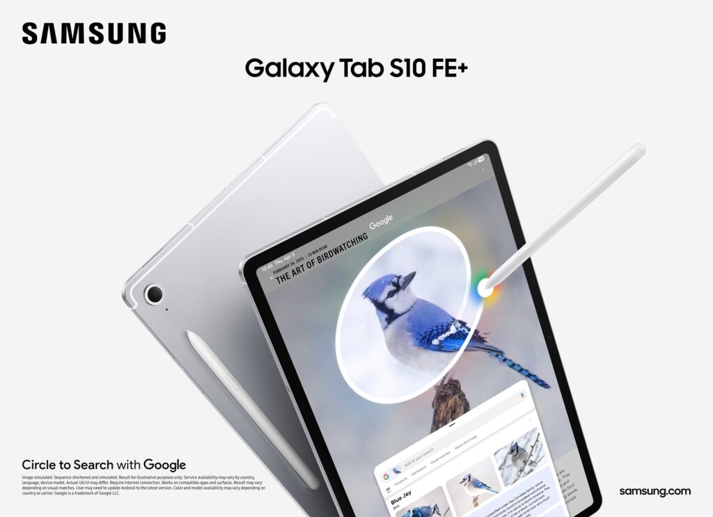 Samsung Galaxy Tab S10 FE serija donosi premium dizajn i AI 4 Galaxy Tab S10 FE Plus Single KV 1P H Silver