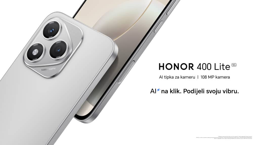 Honor 400 Lite: Pritisak AI kamere hvata i one najmanje detalje