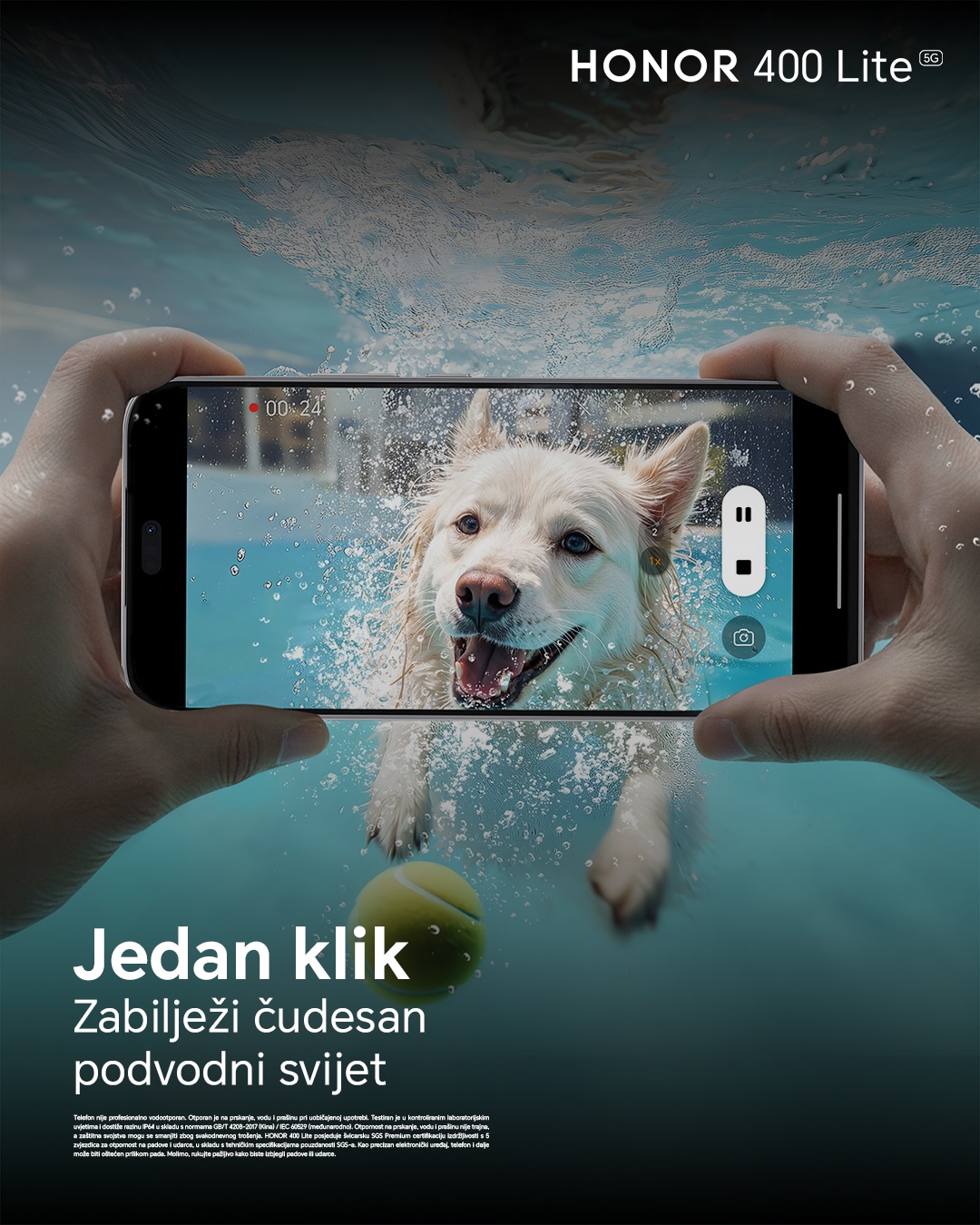 HONOR 400 Lite prvi dobio AI tipku za kameru