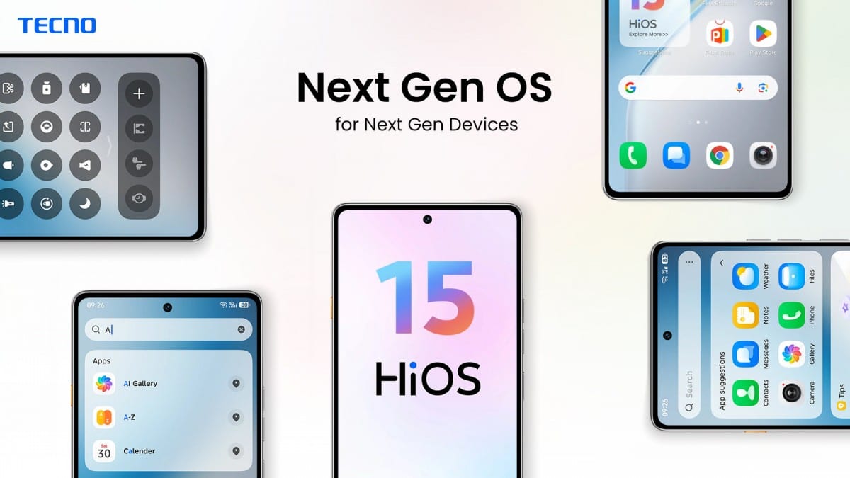 Tecno HiOS 15 donosi brže sučelje i napredne AI funkcije