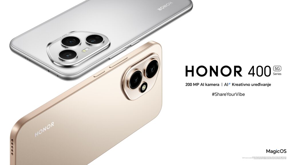 Uspjeh HONOR 400 serije pametnih telefona – prodaja viša za 20%