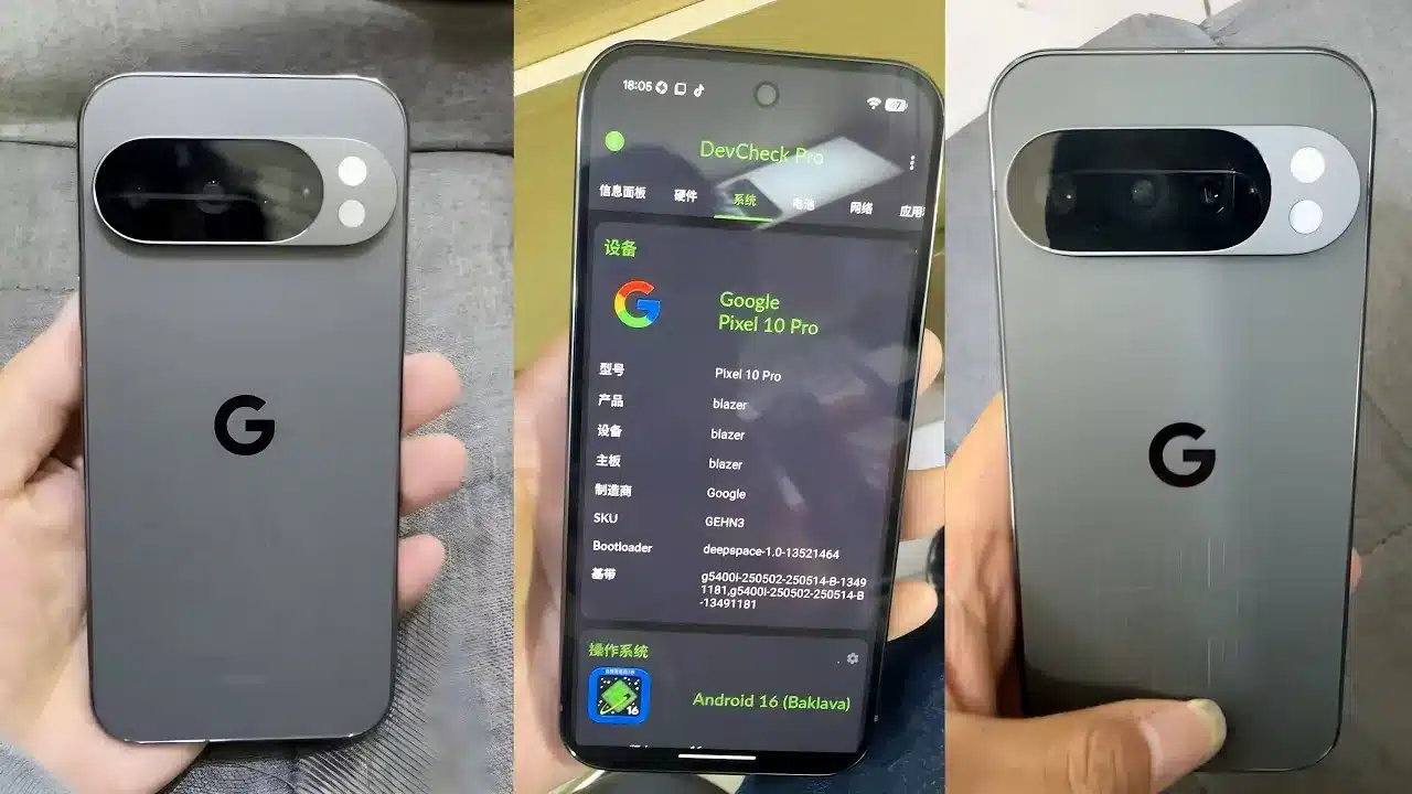 Google Pixel 10 Pro – izgled otkriven u potpunosti