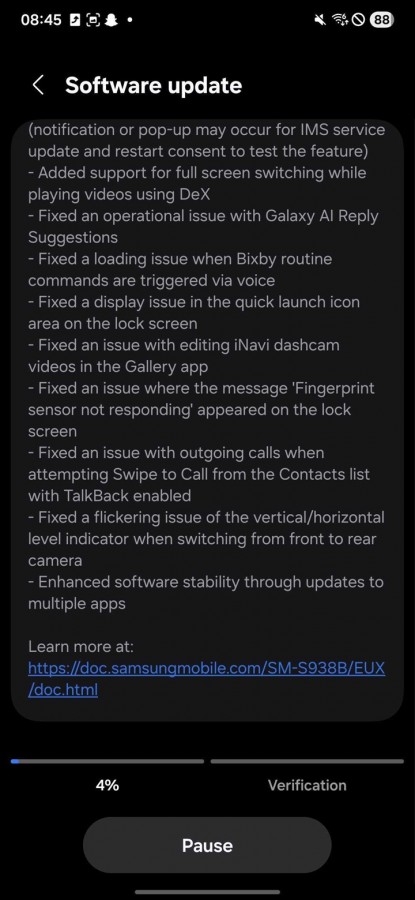 One UI 8 (Android 16) za Galaxy S25 "samo što nije" 2 39