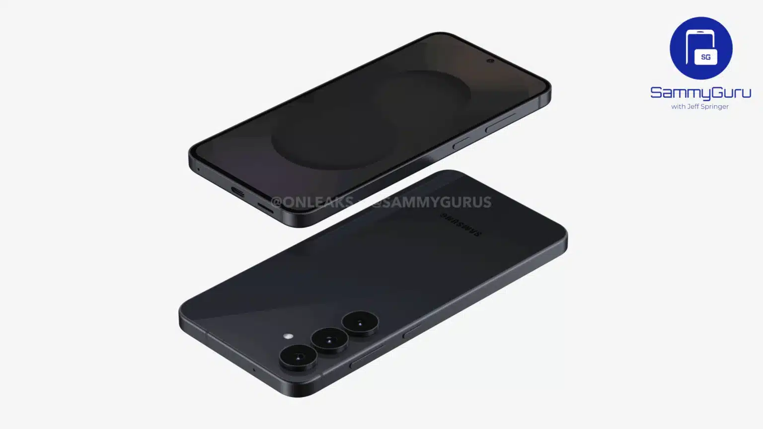 Samsung Galaxy S25 FE na renderima
