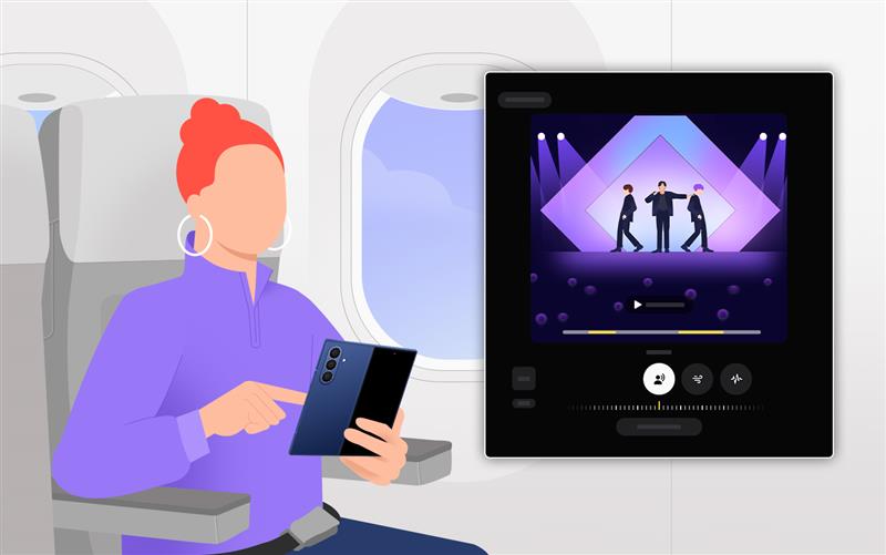 Putuje lakše uz Samsung Galaxy Z Fold7 i Galaxy AI 5. Audio Eraser