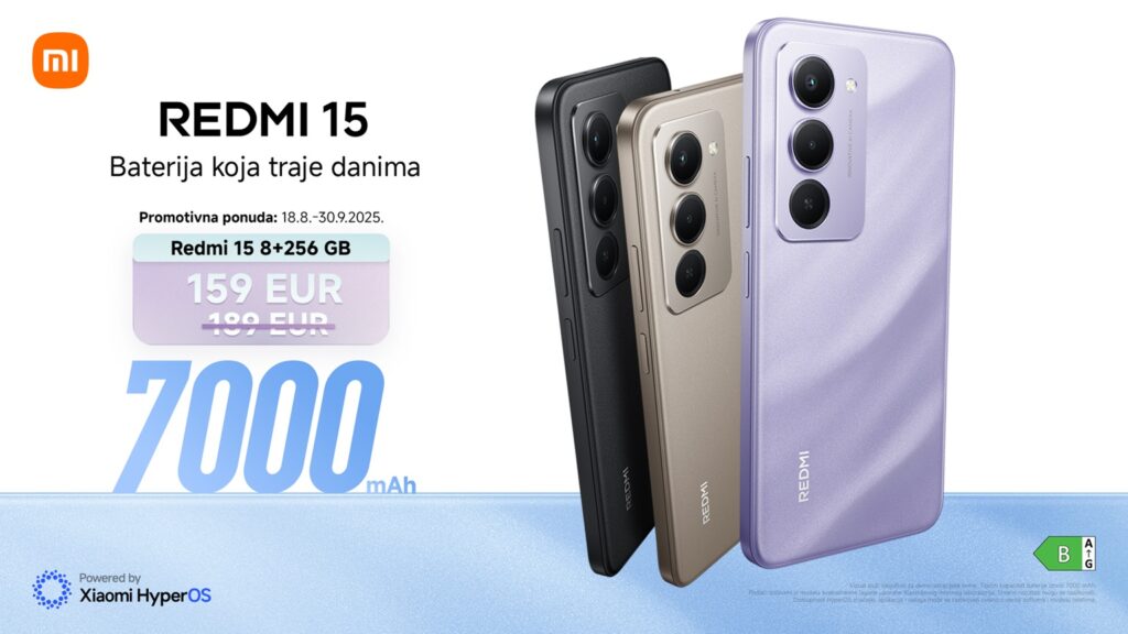 Xiaomi predstavio Redmi 15 seriju cijena O19A REDMI15 BASIC HR okomito mob