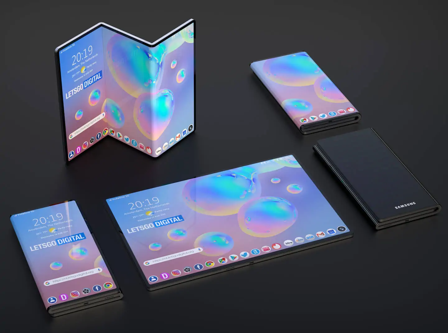 Samsung Galaxy TriFold i 100x zoom