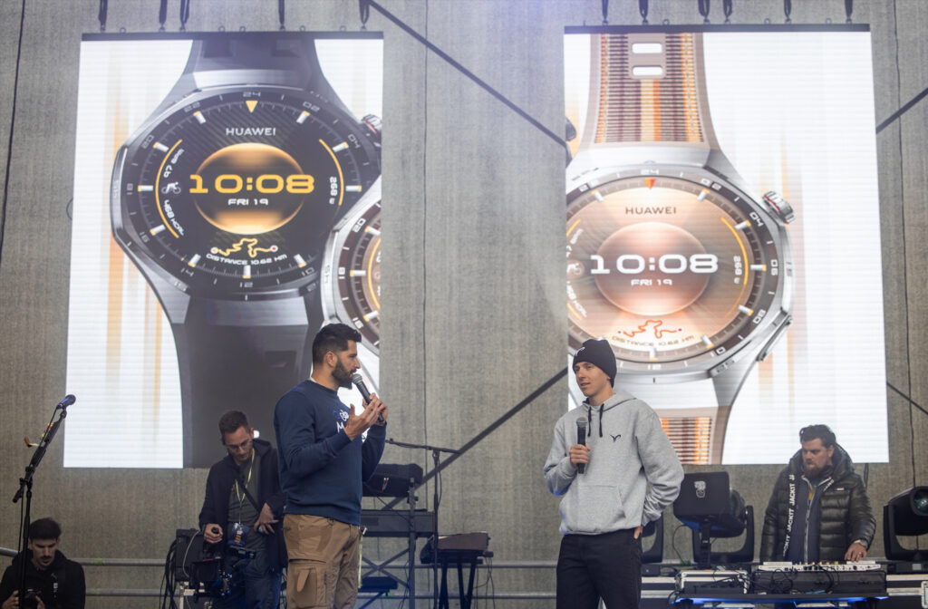 Huawei Watch GT 6 glavni je suputnik Tadeja Pogačara Event Photo PogiChallenge 2025 x HUAWEI WATCH GT 6 6