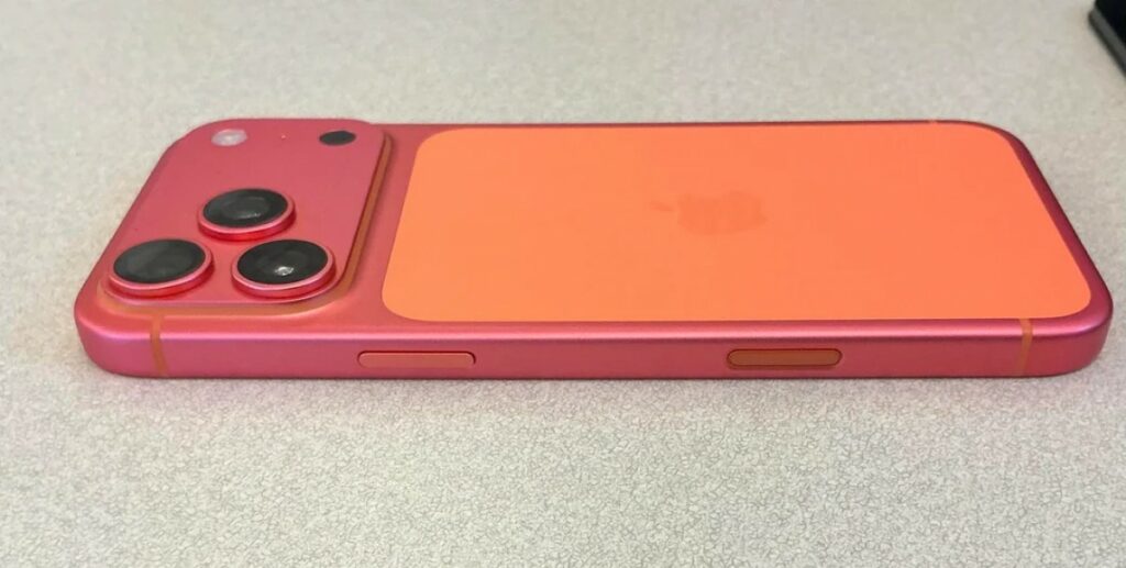 iPhone 17 Pro (Max) narančasta iz nekog razloga postaje ružičasta 4 18