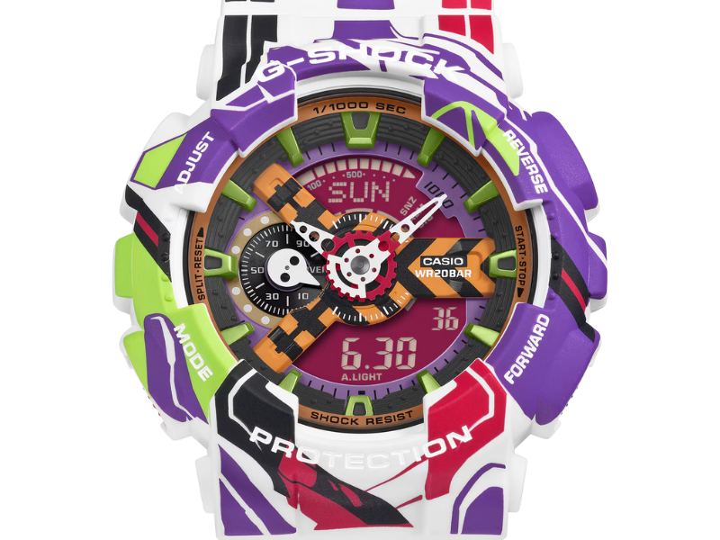 Casio G-Shock x Evangelion: limitirano izdanje inspirirano EVA jedinicom-01 f3