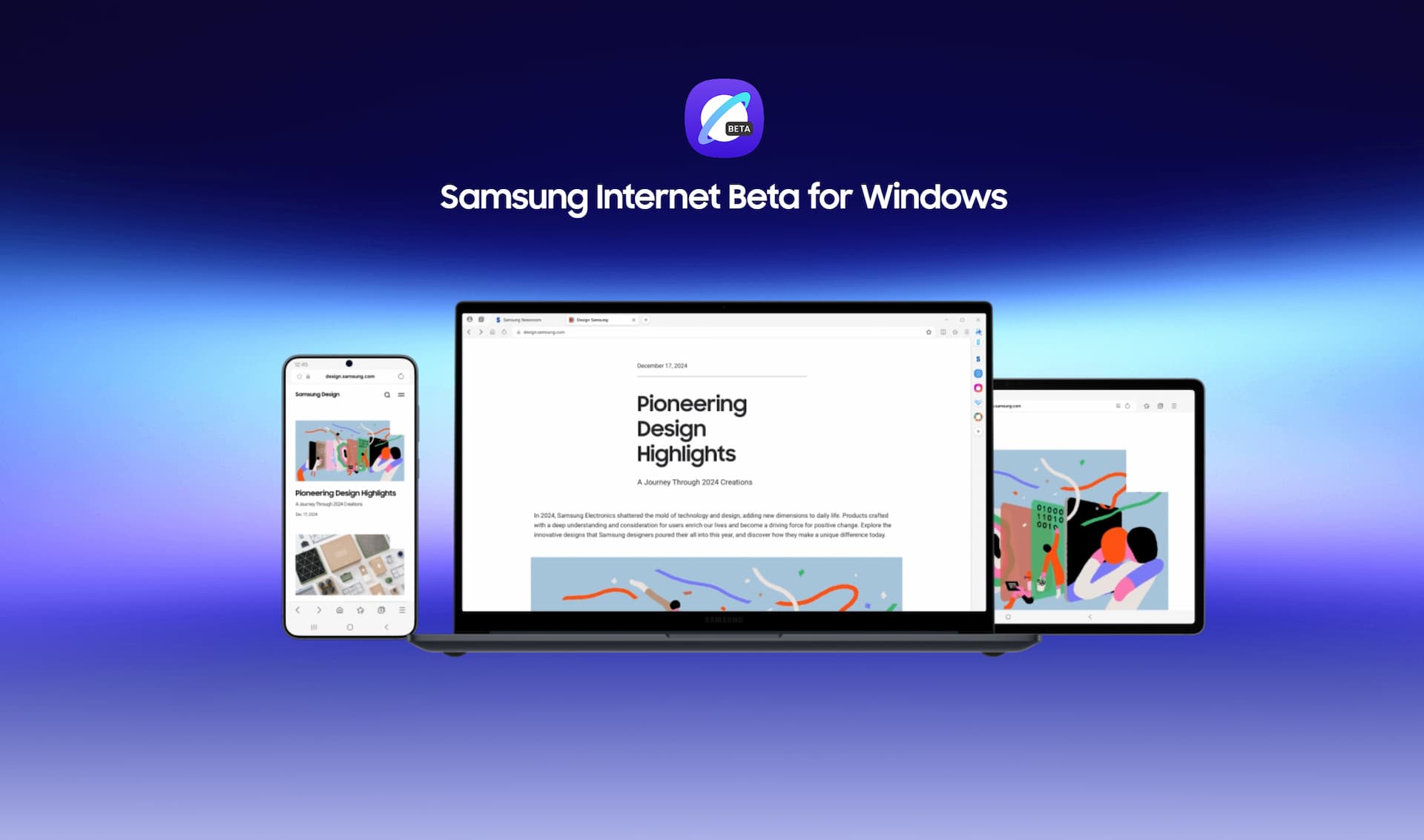 Samsung Web preglednik dolazi na PC