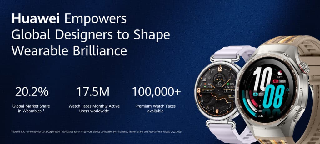 Huawei redefinira stil pametnih satova s 100.000 ekskluzivnih pozadina