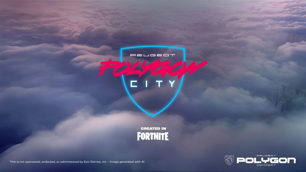 Peugeot Polygon Concept i virtualna premijera u Fortniteu PEUGEOT POLYGON CITY ISLAND