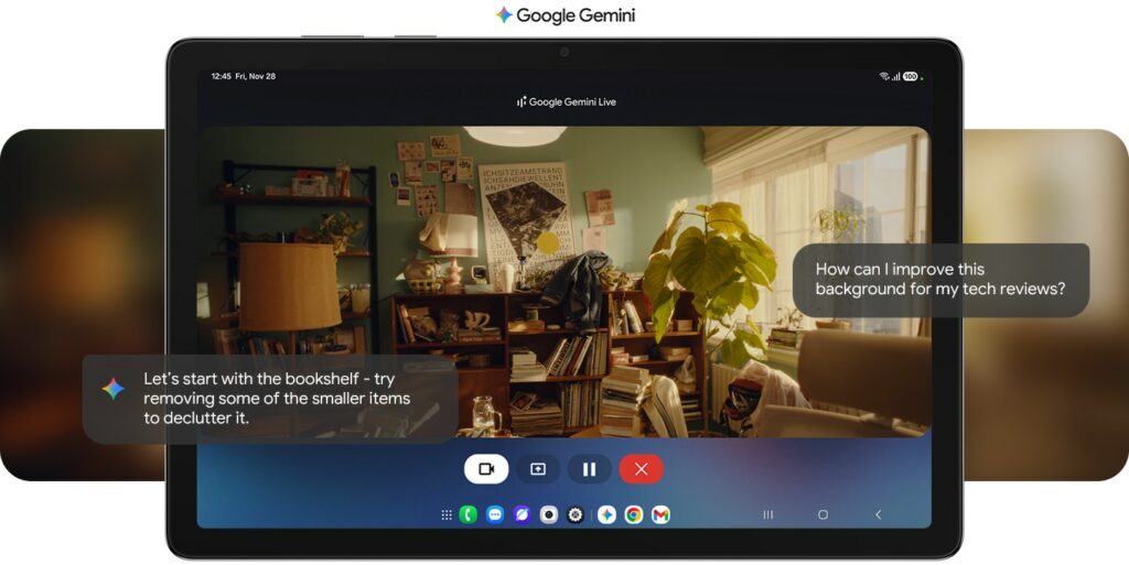 Samsung Galaxy Tab A11 i Tab A11+: ključne značajke u premium dizajnu feature talk to google gemini about what you see