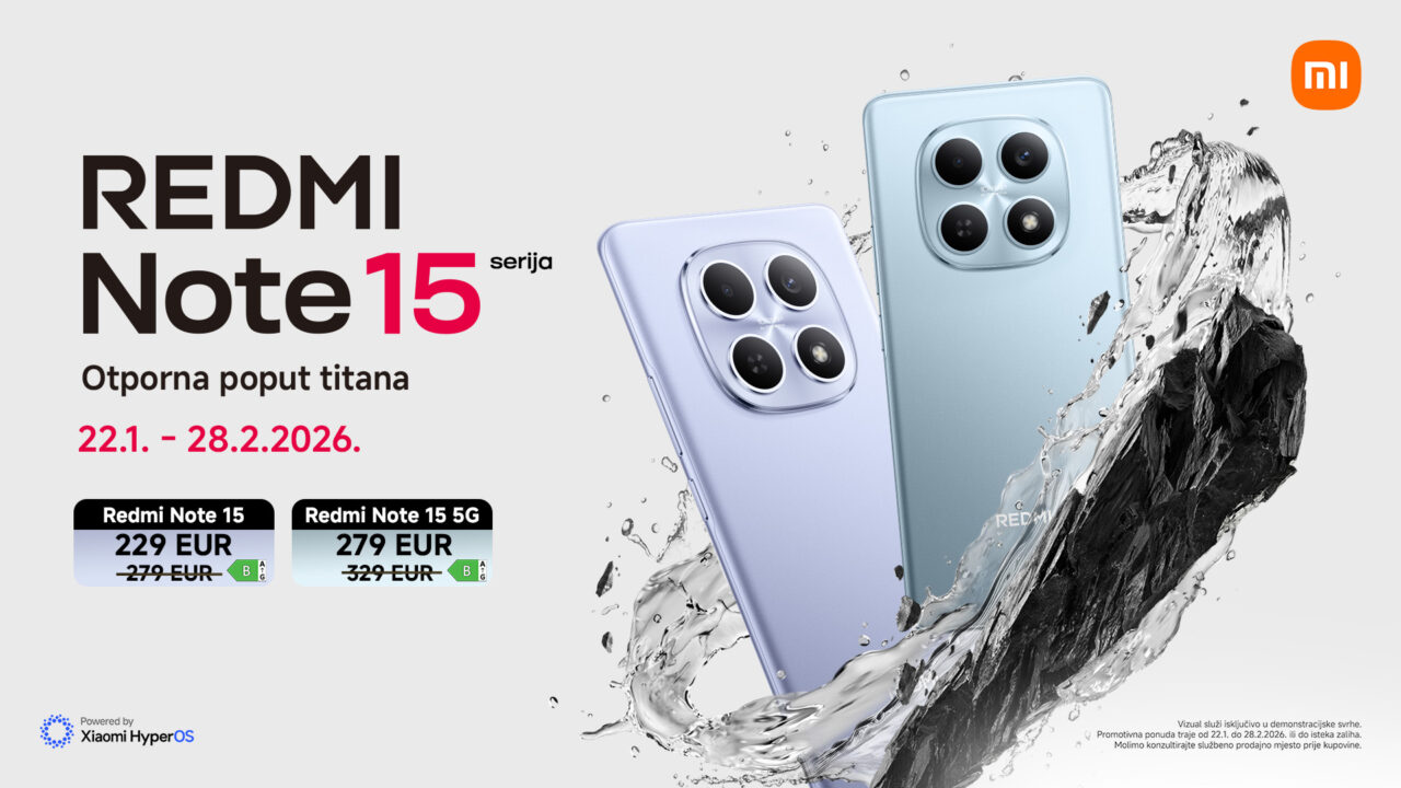 Xiaomi predstavio REDMI Note 15 seriju: otporni, s dobrim kamerama Redmi Note 15 preorder