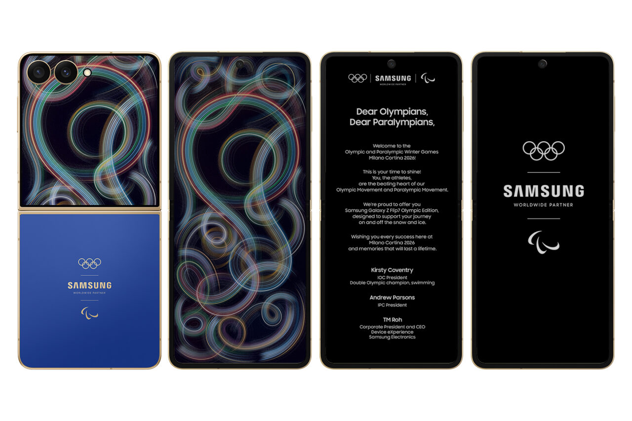Samsung predstavlja ekskluzivni Galaxy Z Flip7 Olympic Edition uređaj, podržavajući cijelo putovanje sportaša na Milano Cortina 2026. 4 OlympicEdition Wallpaper