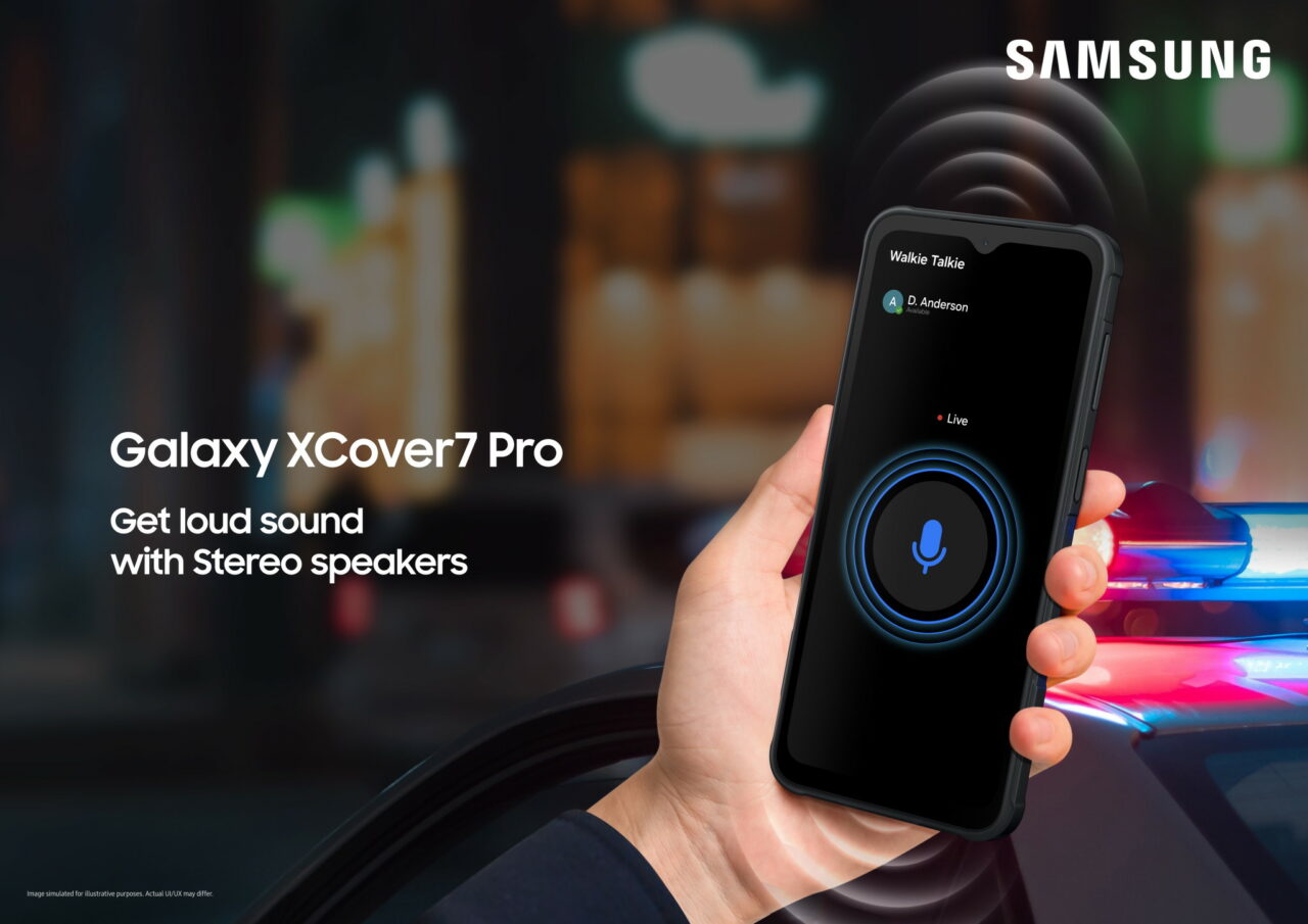 Samsung ponovno predstavlja Galaxy XCover7 i XCover7 Pro uređaje u jadranskoj regiji: Stvoreni za stvarni život XCover7 Pro KV2 Stereo B